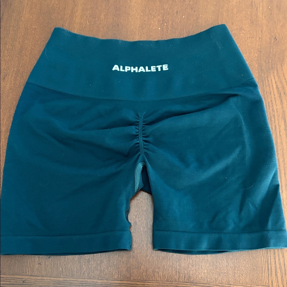 Alphalete Green Shorts